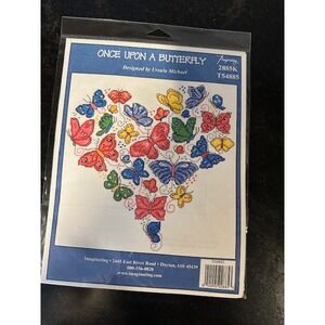 Imaginating Once Upon a Butterfly Cross Stitch Kit Designed by Ursula Michael